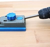 Vista 3 de AUTOTOOLHOME Broca de 3/8" con cuello de tope de profundidad, 6.5 pulgadas de longitud, paso de giro de repuesto para agujero de bolsillo manual Jig