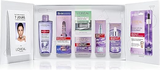 L'Oréal Paris - Revitalift - Coffret Routine Détox Anti-Ride Enrichie en Acide...