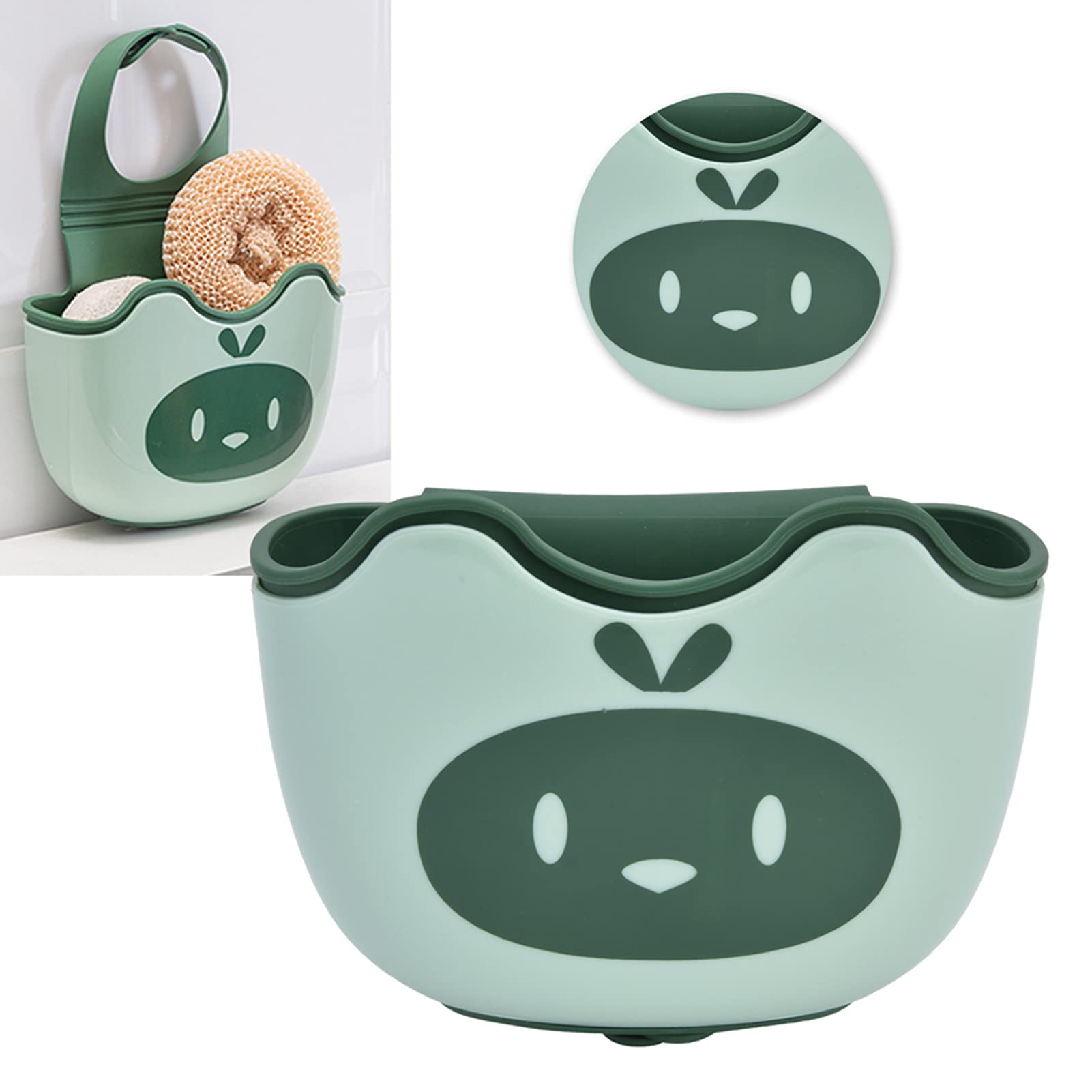 LaBlanc - Portaspugna - Portaspugna Per Lavello Da Cucina, Portaspugna Autoadesivo In Acciaio