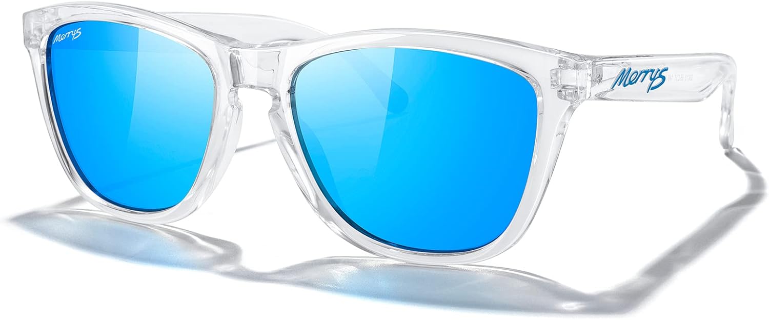 MERRY'S Classic Square Polarized Sunglasses For Men Women Fashion Trend Sports Sunglasses S9013