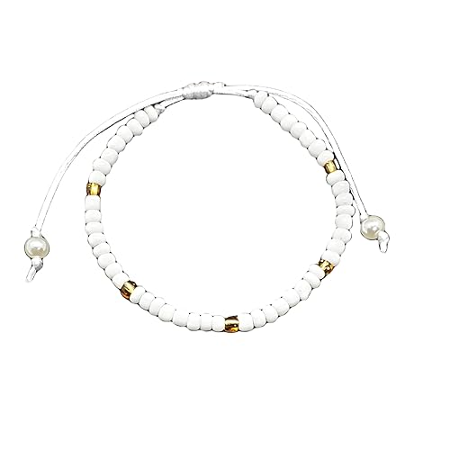 Miniatura 5 de Santeria Adjustable String Anklet Tobillera (Babalu Aye (San Lazaro))