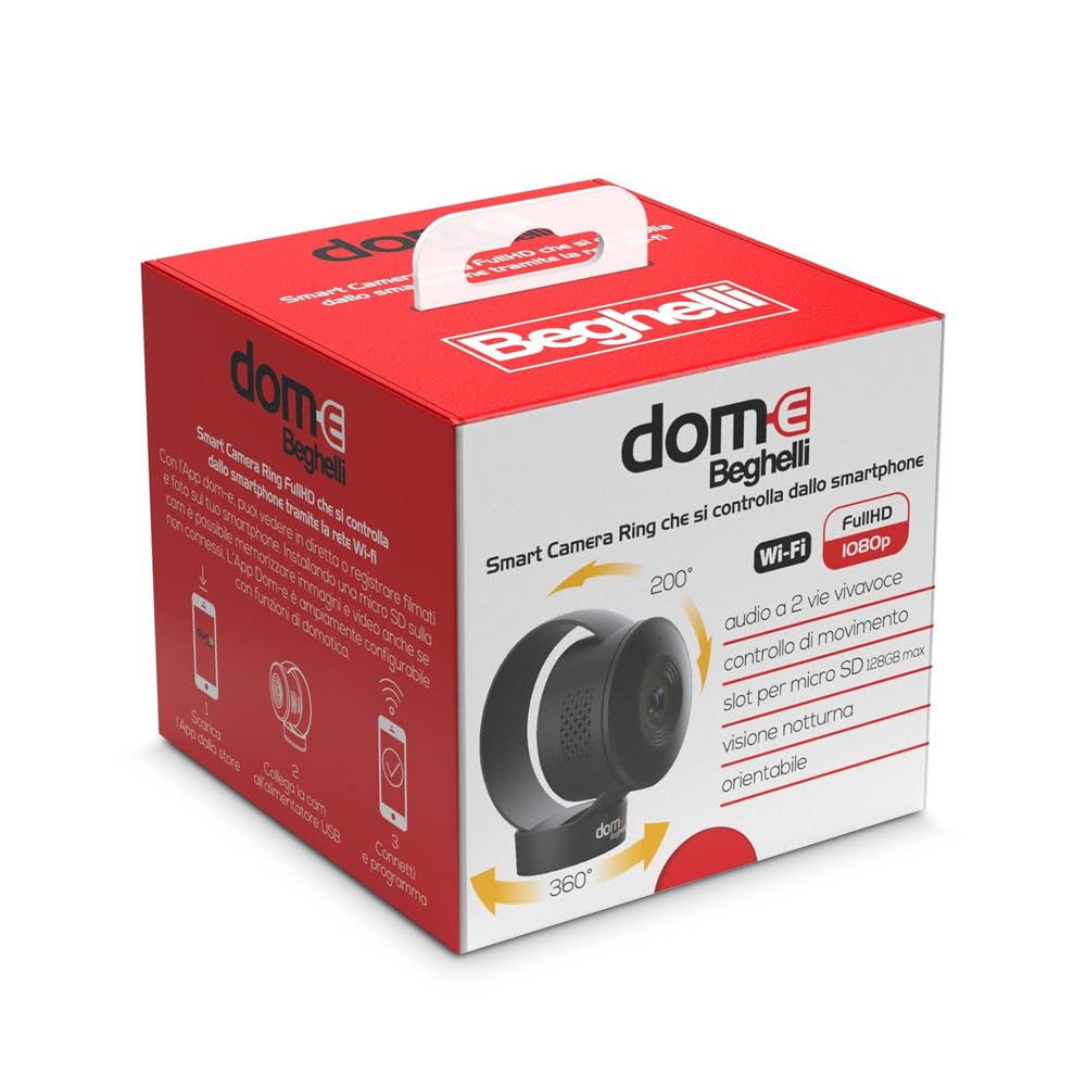 Beghelli - Dom-e Interruttore WiFi, Modulo Attuatore Wireless On-Off, Rele, Controllo Vocale App Per Luci Da Smartphone Compatibile Con Alexa E Goog 90047937 - View #6