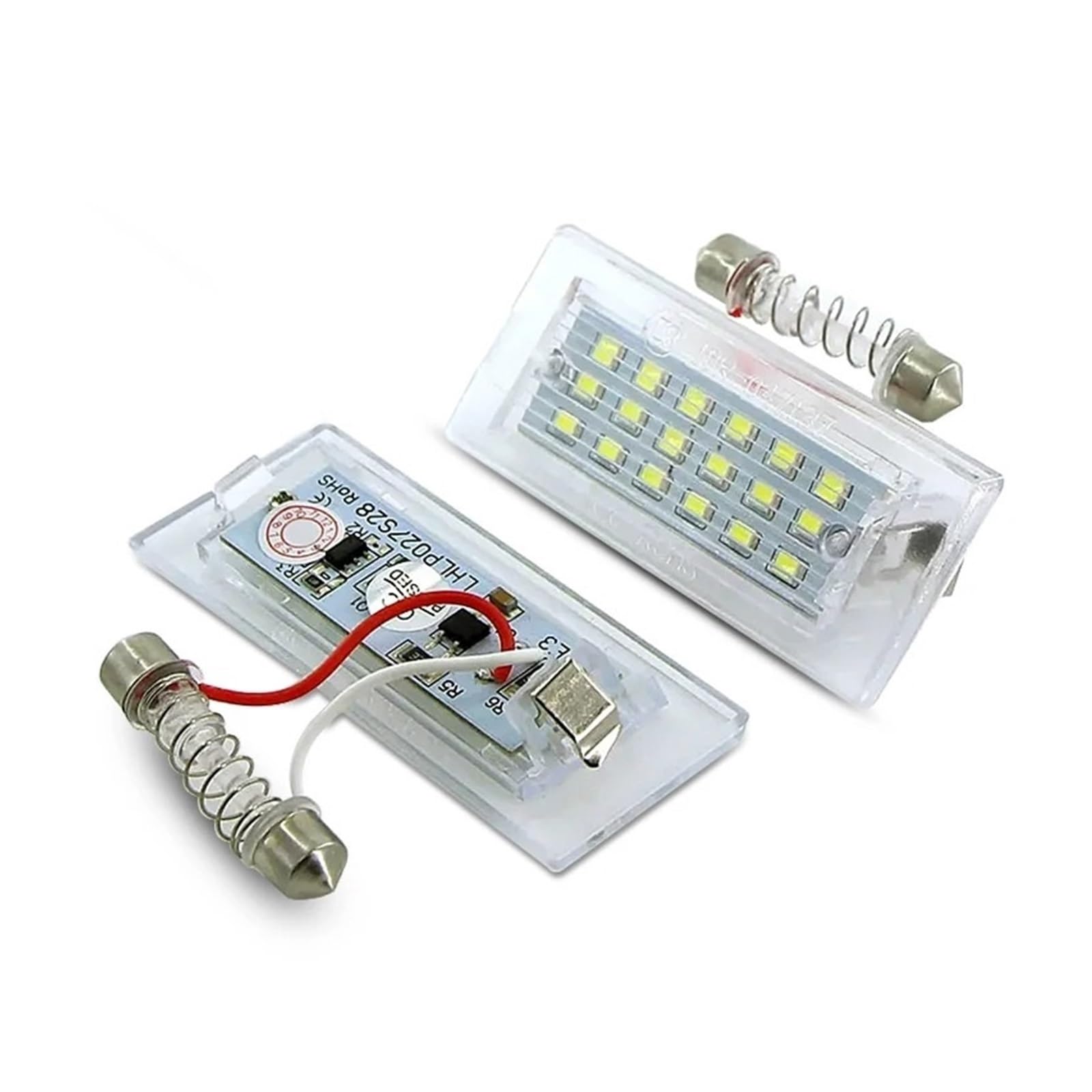 Luci Targa Per BMW Per X5 E53 1999-2006 Per X3 E83 2003-2010 Numero LED Bianco Luce Targa 2 Pezzi