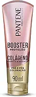 Booster Proteção Pantene Colágeno Hidrata & Resgata Pré e Pós Coloração 90ml, Rosa