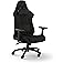 Corsair TC100 Relaxed-Fabric Gaming Chair, Nylon, Negro, One Size