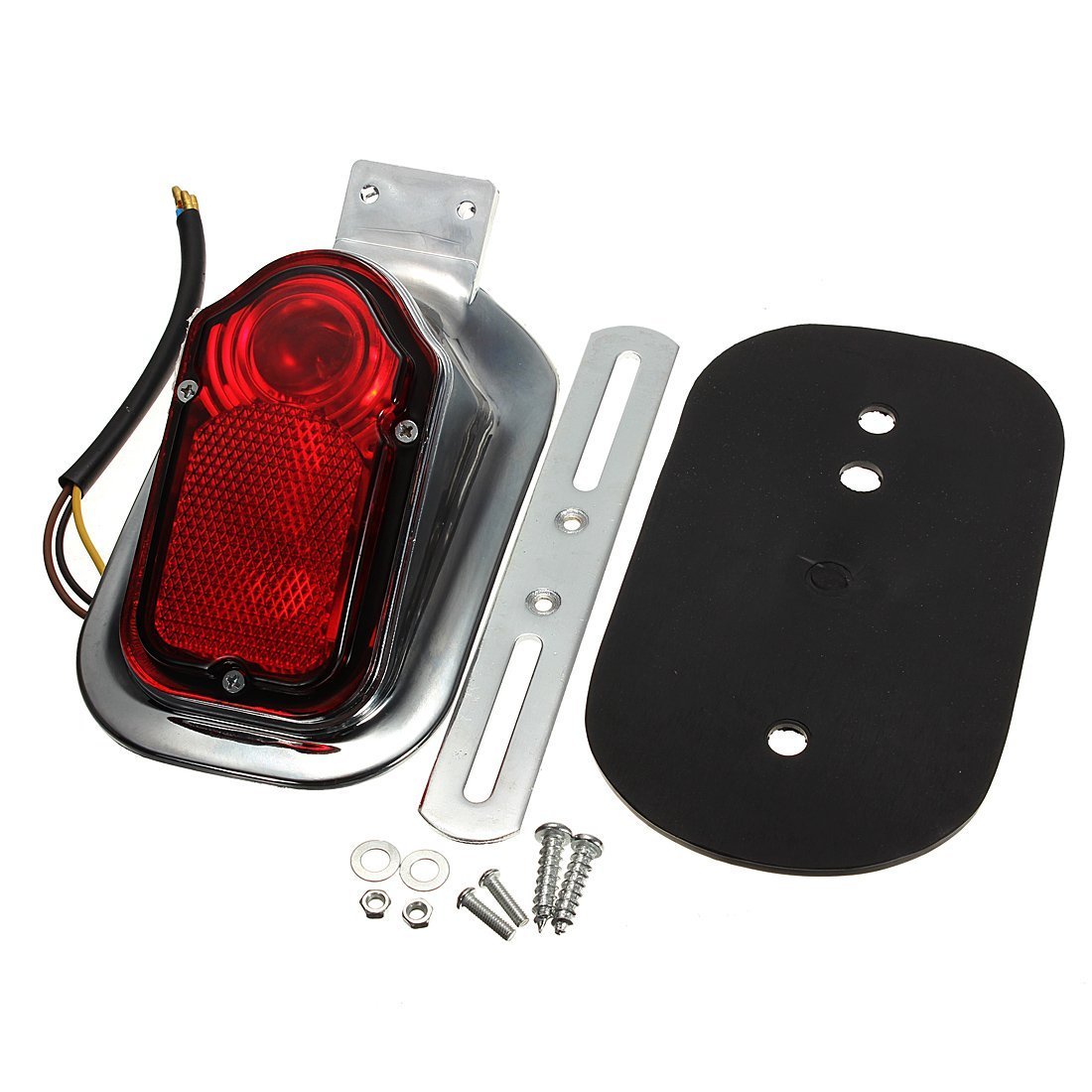 YC Motorcycle Brake Tail Light Lamp Universal Fit For Bikes,Suzuki motorcycle,Curiser,Touring,ATV,Scooter,Chopper,Harley Yamaha
