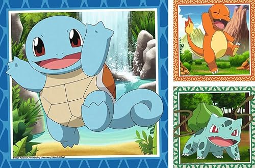 Miniatura 2 de Ravensburger Rompecabezas clásicos de Pokémon para niños de 5 años en adelante, 3 x 49 piezas