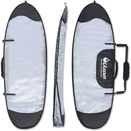 UCEDER Funda para tabla de surf y bolsa de almacenamiento para tabla de surf para viajes al aire libre, bolsa para tabla de surf de 5'0"-9'10",