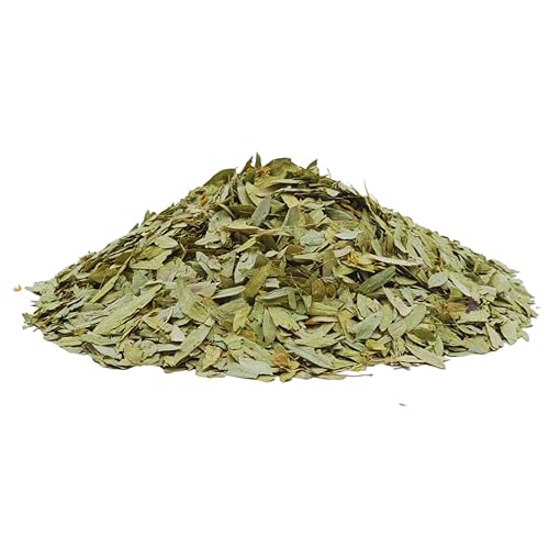 Miniatura 6 de Yerbero - Té de hierbas sueltas de hoja de sena a granel de primera calidad, 1 libra (16 onzas15.98 oz)  Senna alexandrina  Hoja Sen Entera