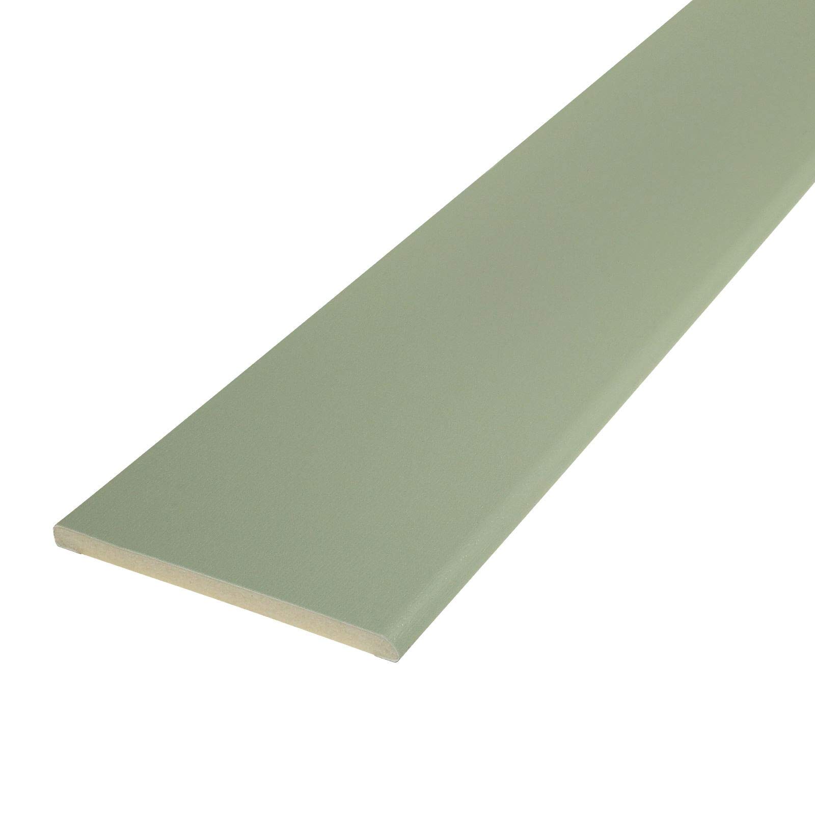 Pencil Round uPVC Architrave Trim (5m) - 95mm, Chartwell Green