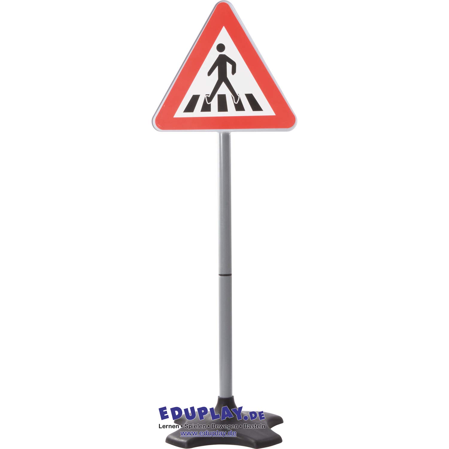 EDUPLAY 120568 Verkehrsschilder, Mehrfarbig, 8-teilig (1 Set)