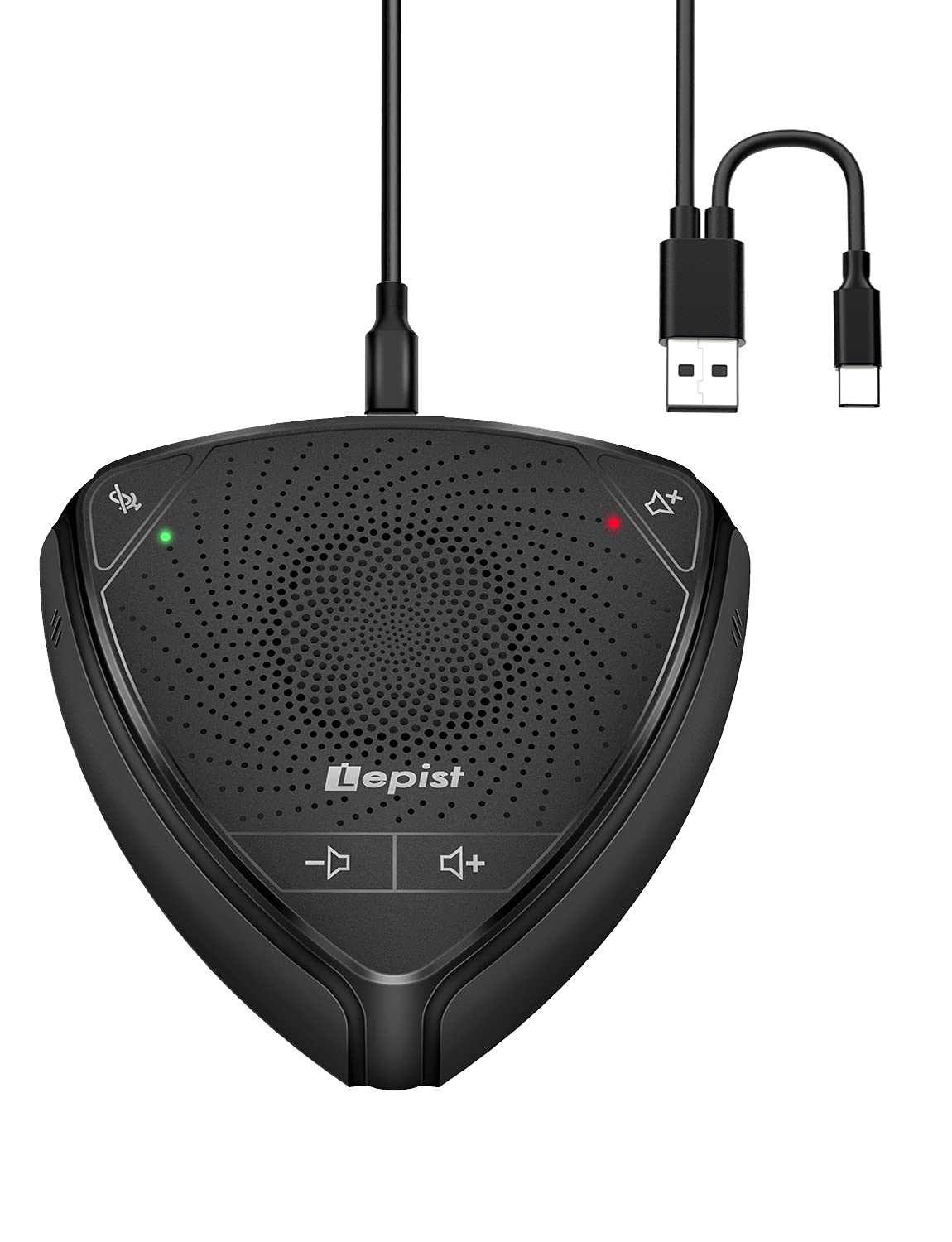CMTECK USB Conference Microphone, Computer Desktop Speakerphone with