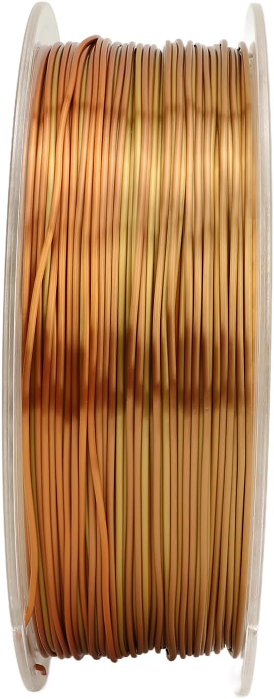 3D Printer Filament, Stable Continuous Supply Good Molding PLA Filament 1.75mm for EcoFriendly Model Making