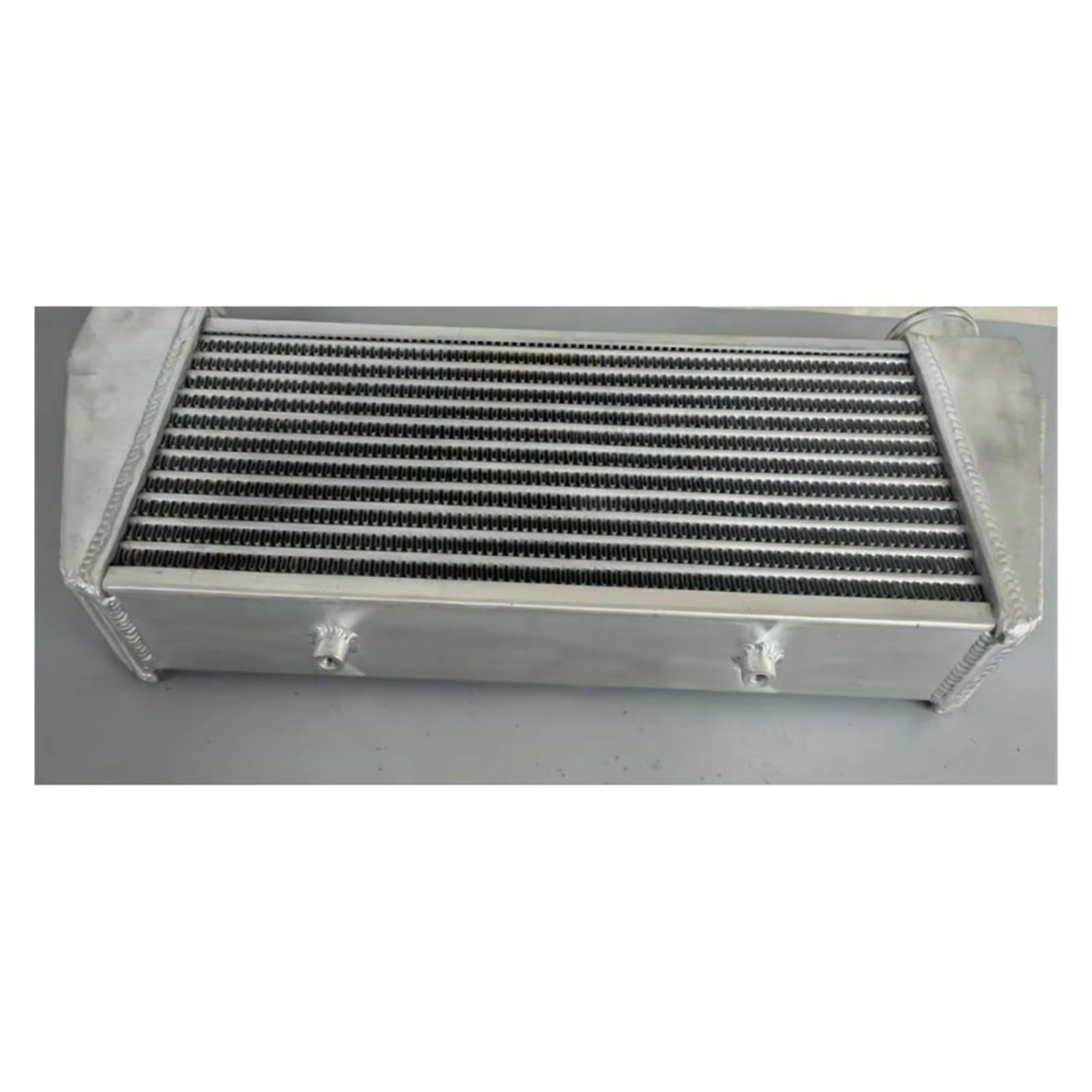 ZESTAW SAMOCHODU TURBO BOOST MOCOWANIE PRZEDNIE FMIC 2.5" 63mm UNIWERSALNY Aluminiowy INTERCOOLER Intercooler do turbiny samochodowy