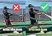 mocrel 2 Pcs Baseball Swing Trainer Bands,Baseball Training Aids for Hitting， Softball Batting Training Equipment Perfect for Batting Practice (Black＋Black)