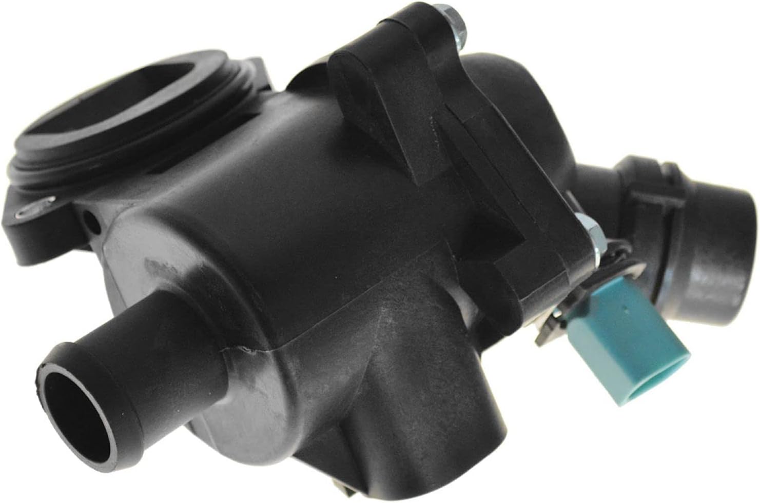 TRQ Thermostat Housing Assembly Compatible with 02-06 Audi A4 1.8L