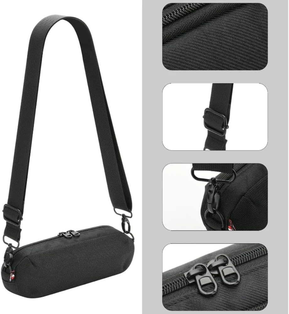 Flip7 Carrying Case for JBL Flip 7 Speaker,Mesh Storage Bag with Shoulder Strap for JBL Flip 7 Portable Travel Case