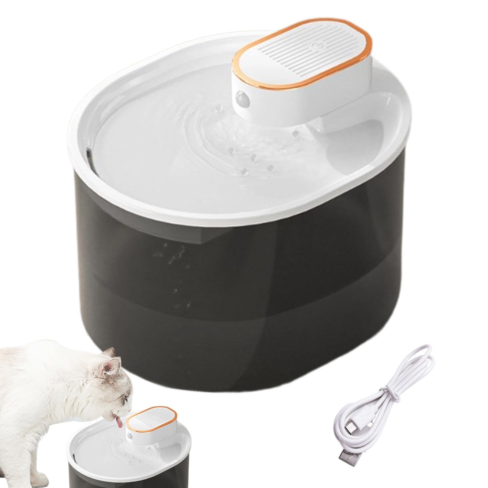 Fontaine à eau pour chat avec filtre automatique 3L et distributeur multi-animaux