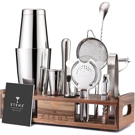 Mixology Bartender Kit: Home Barware Hub for Cocktails