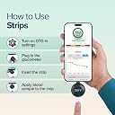 BeatO CURV - Blood 100 Glucose Test Strips & 100 Lancets gallery image