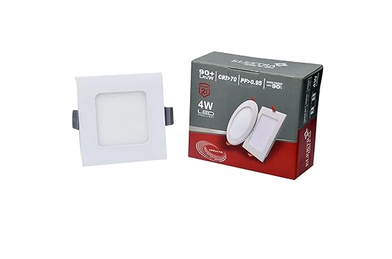 ELEKTRA Natural White Round LED Panel Light/Super Bright LED Light (Ornate) - 04 Watt