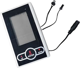 Amagogo Universal Rowing Machine Counter Measurement Analytical Instrument Counter Cycle LCD Monitor Speedometers for Stationary Bike Sport Bikes