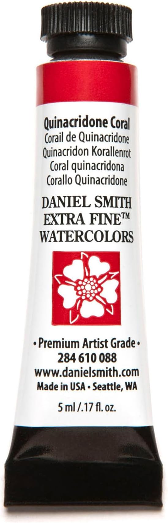 Extra Fine Watercolor Paint, 5ml Tube, Quinacridone Coral, 284610088