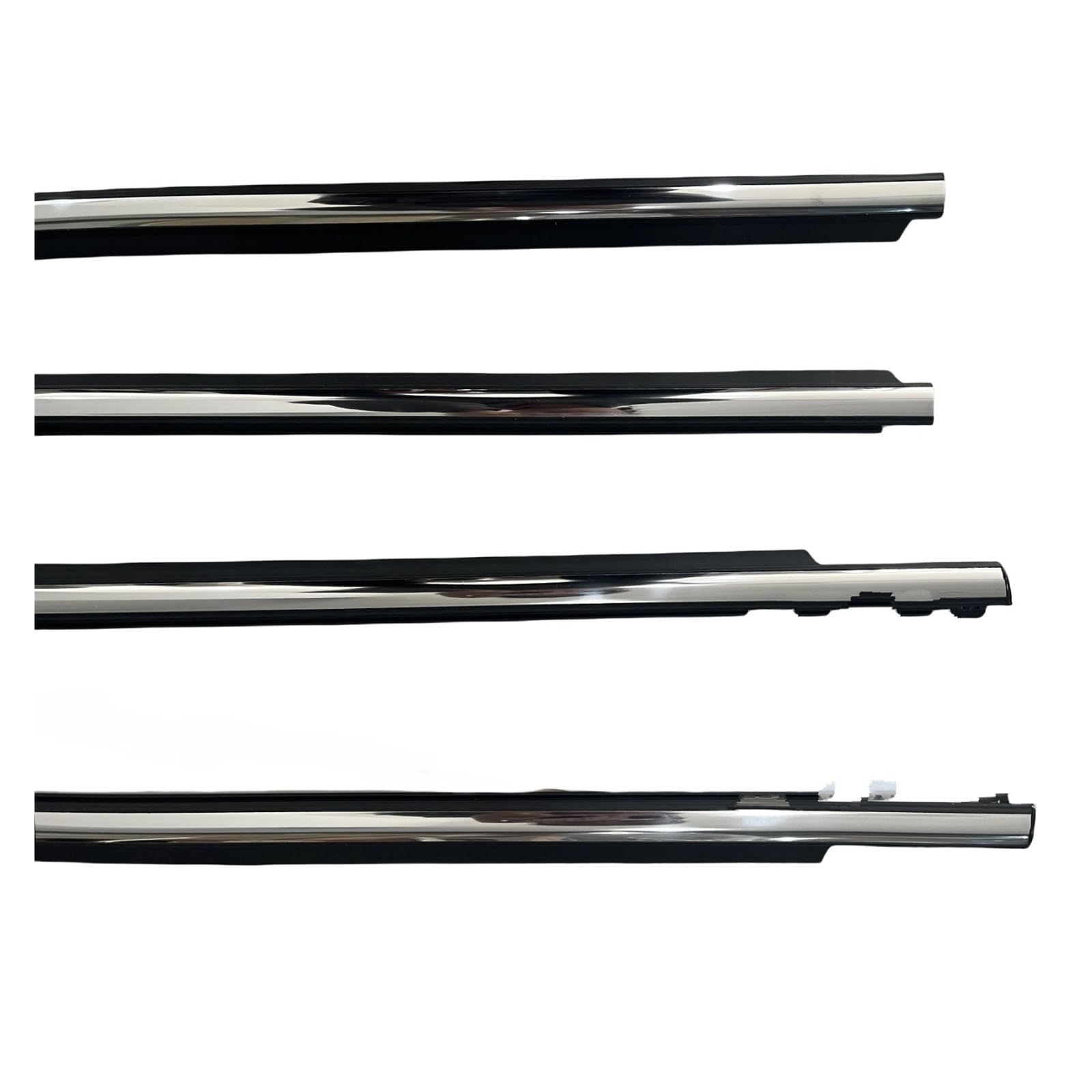 Iukmrt One Color For Lexus For Lx570 2007-2021 75712-60090 4 X Car Window Weatherstrip Moulding Trim Seal Belt Outer Glass Car Door Seal Protector
