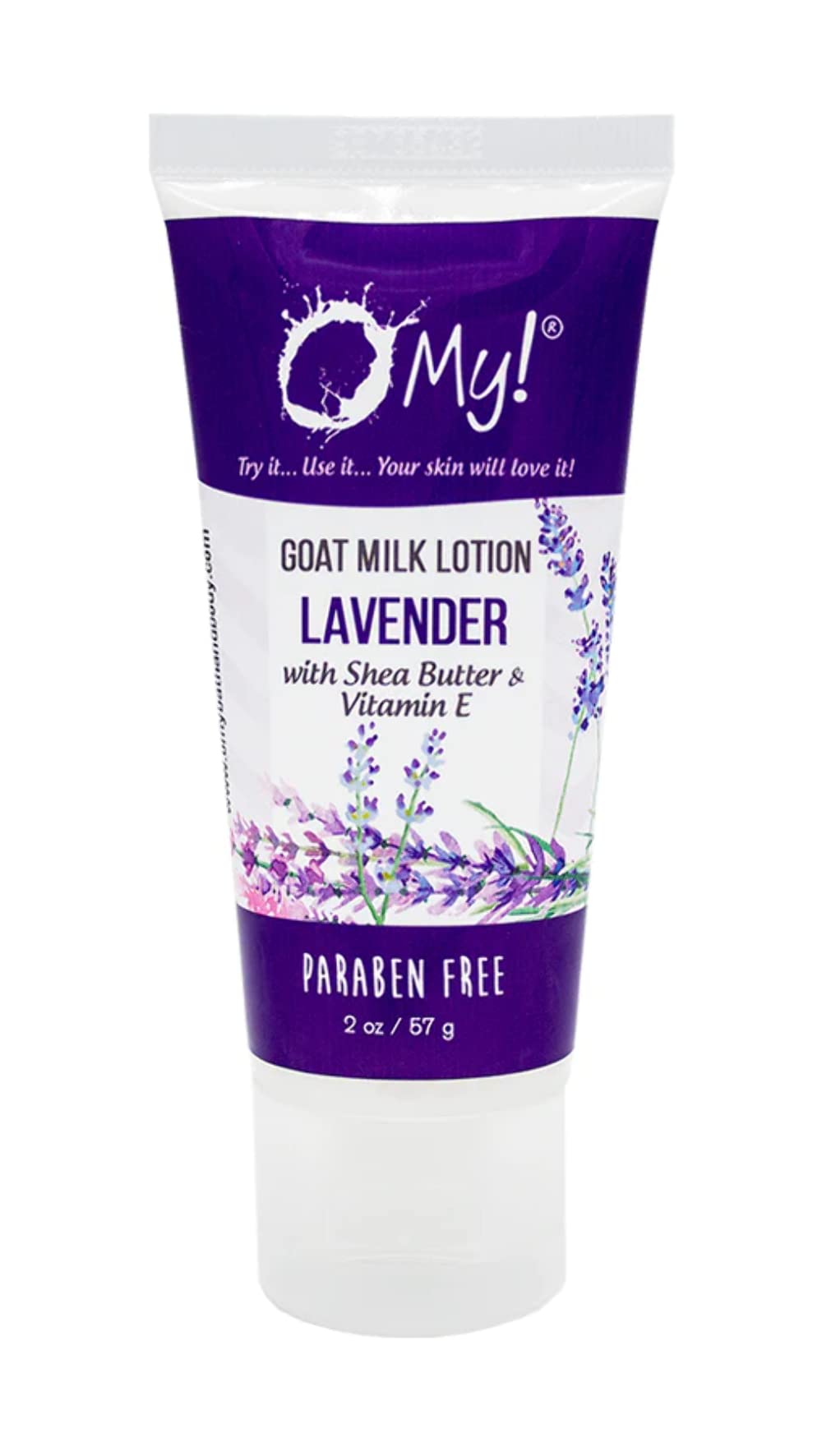 O My Goat Milk Lotion Made with Farm-Fresh Goat Milk Shea Butter and Vit E Free of Parabens