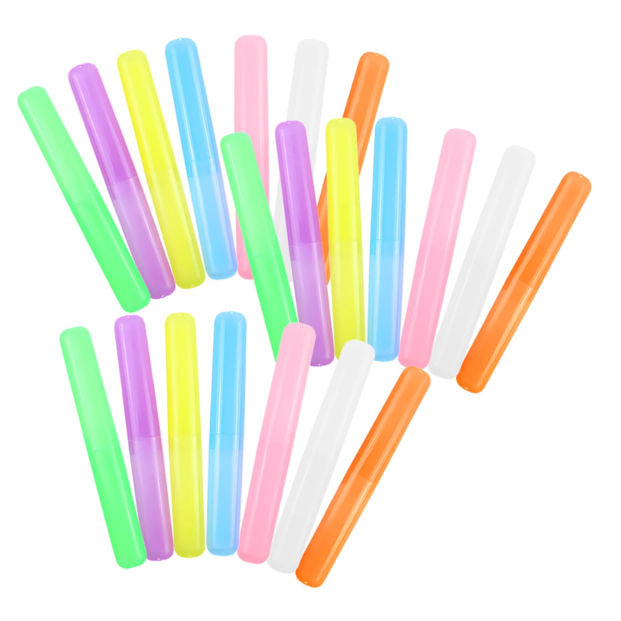 Alipis 84piezas Organizador De Cepillos De Viaje Estuche Portátil para Pasta De Dientes y Cepillos para Actividades Al Aire y Viajes
