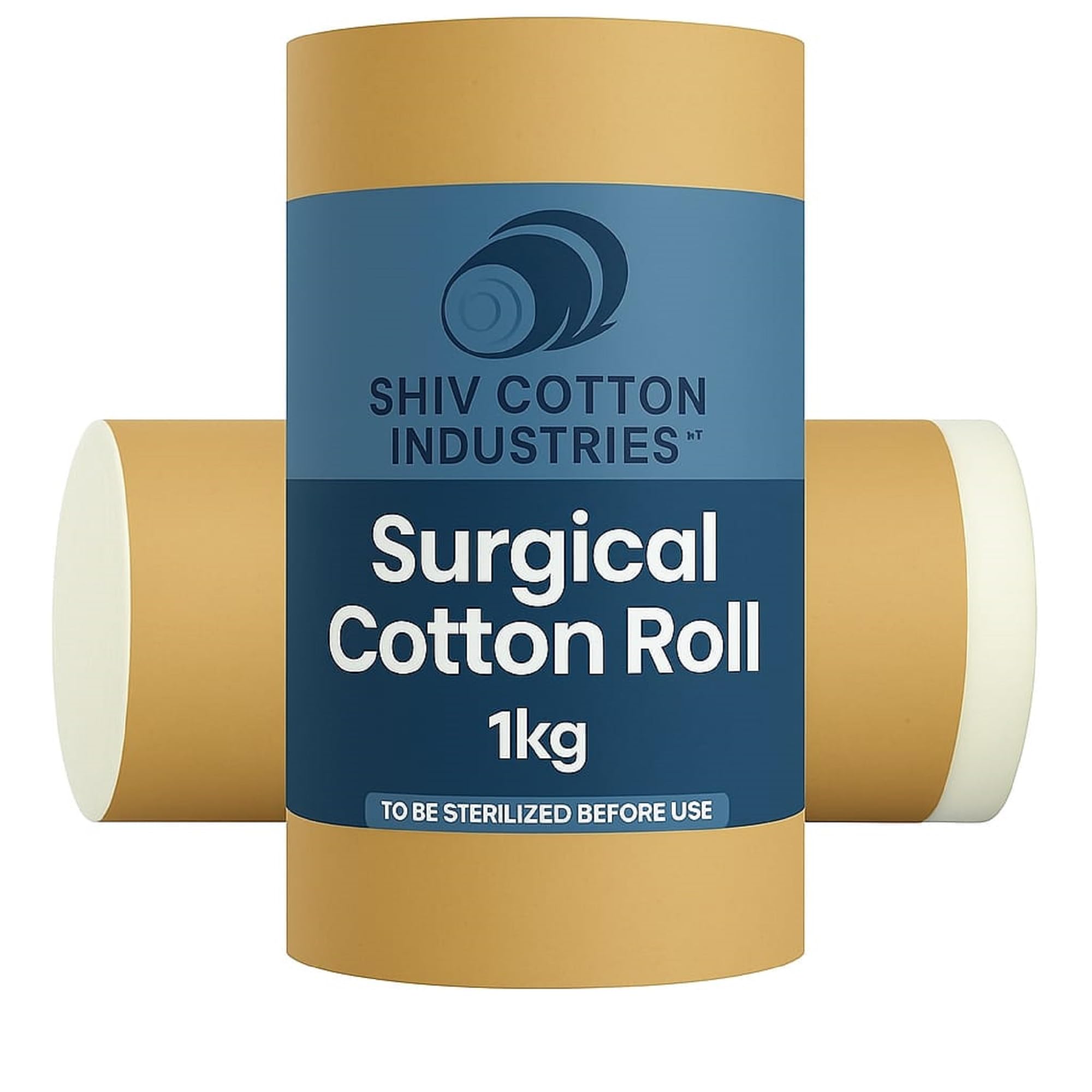 1Kg Best Quality 1kg Surgical Cotton Roll - Durable & Soft for Family First Aid / 1kg Jumbo Surgical Cotton Roll - Pure & Natural Cotton for Professional Use (11) (ROLL-1K)-picture-30