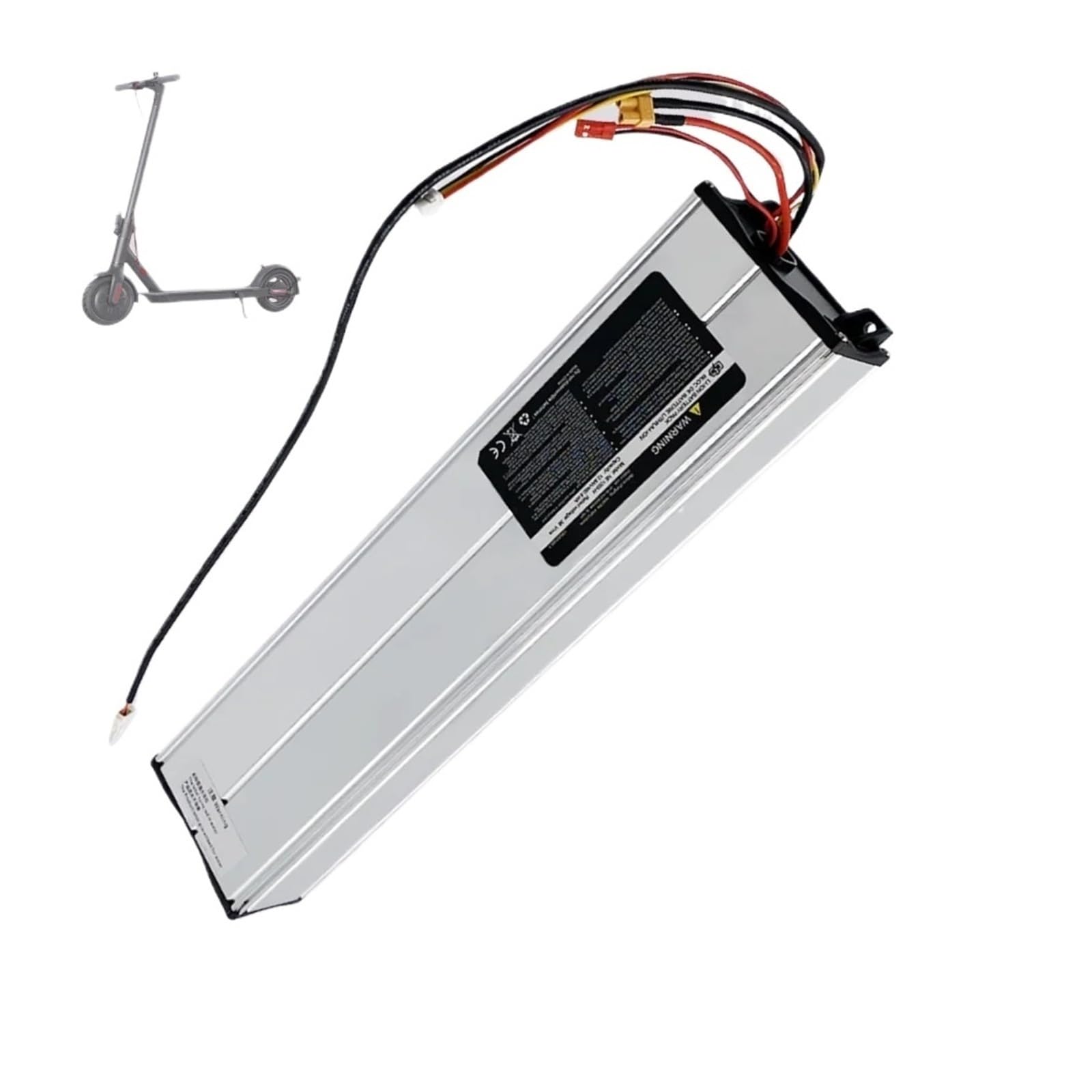 FWQDBE Lithium Battery 36V, 12800mAh?Compatible for Xiaomi M365 PRO/PRO 2 Electric Scooter(1pcs Battery)