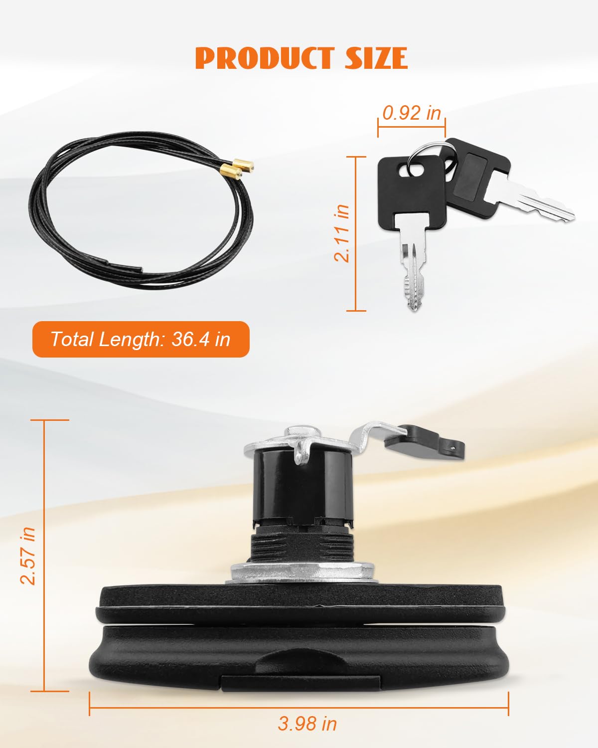 Amazon.com: Twist Handle Kit 113436 Topper Tonneau T-Handle Fit