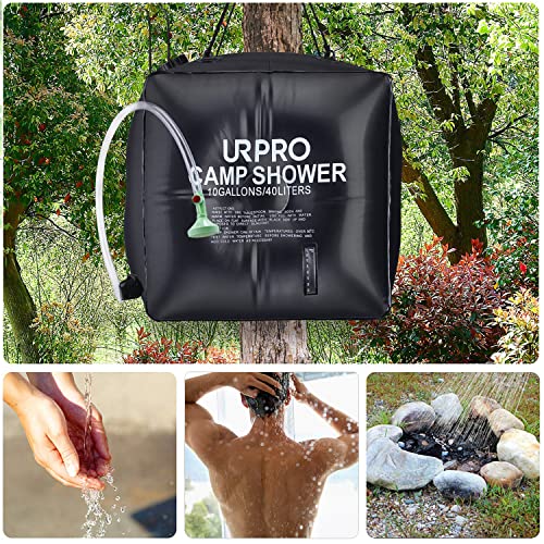 10-gallons40L-Solar-Shower-Bag-Heating-Camping-Outdoor-Temperature-Hot-Water-45C-Hiking-Climbing-Beach
