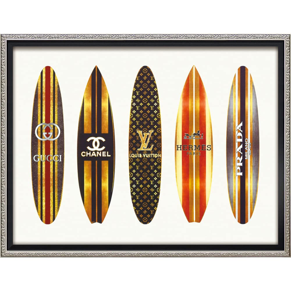 オマージュ キャンバスアート「ブランド サーフ1(Mサイズ)」