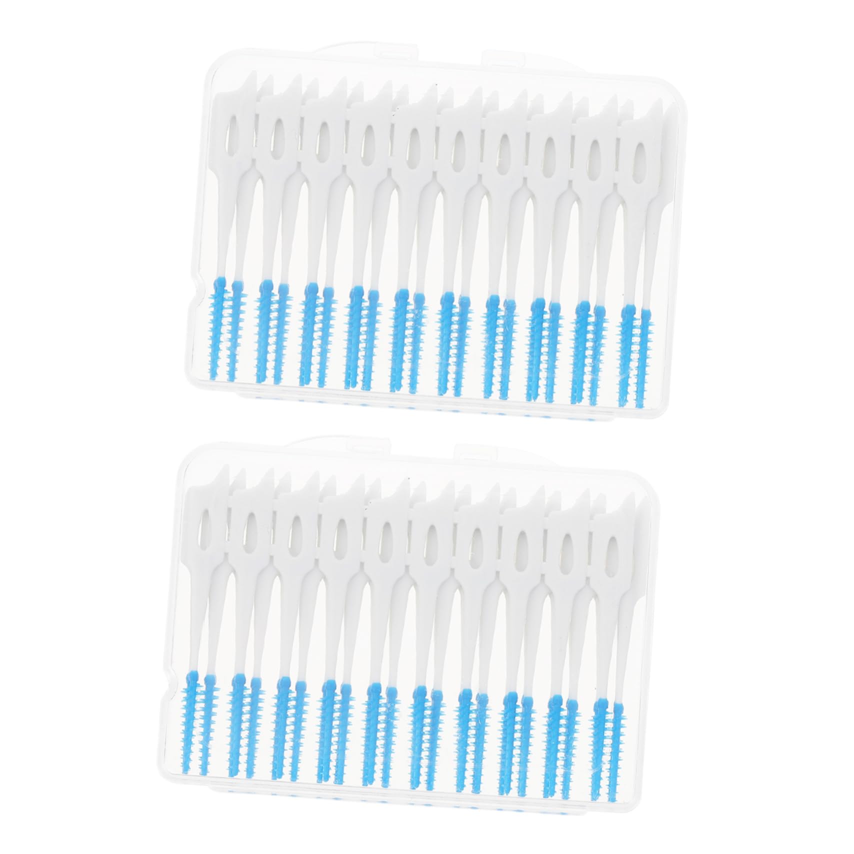 Didiseaon 80pcs Interdental Brush Set Floss Dispenser for Oral Care Accessories Tooth Cleaning Brush for Gaps Personal Oral Care Tool