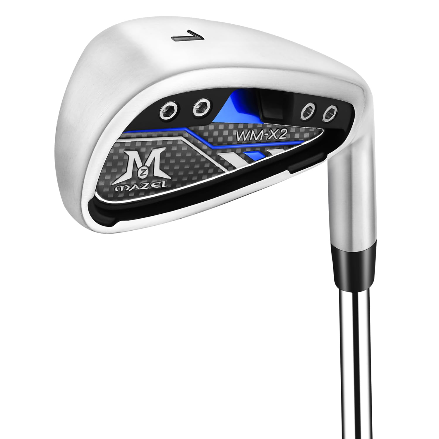 MAZEL WM-X1/2 Individual Men Golf Club Irons 1,2,3,4,5,6,7,8,9,Pitching Wedge,Approach Wedge,Sand Wedge with Graphite/Steel Shafts for Right Handed