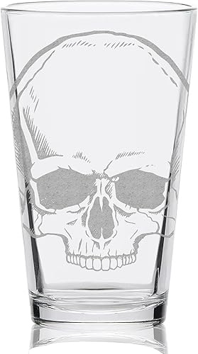 Miniatura 5 de SPIDERWEBS Engraved Beer Pint Glass  Great Monster Scary Halloween Holiday Gift Idea & Decor!
