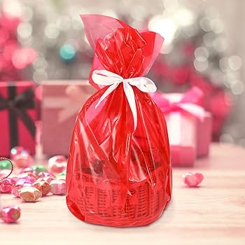 ❤️新品、未使用❤️ラッピングセロファン　リボン付き　包装紙　ギフトラッピング ギフトラッピング（包装紙、リボン） : アリスサイクル Yahoo!店