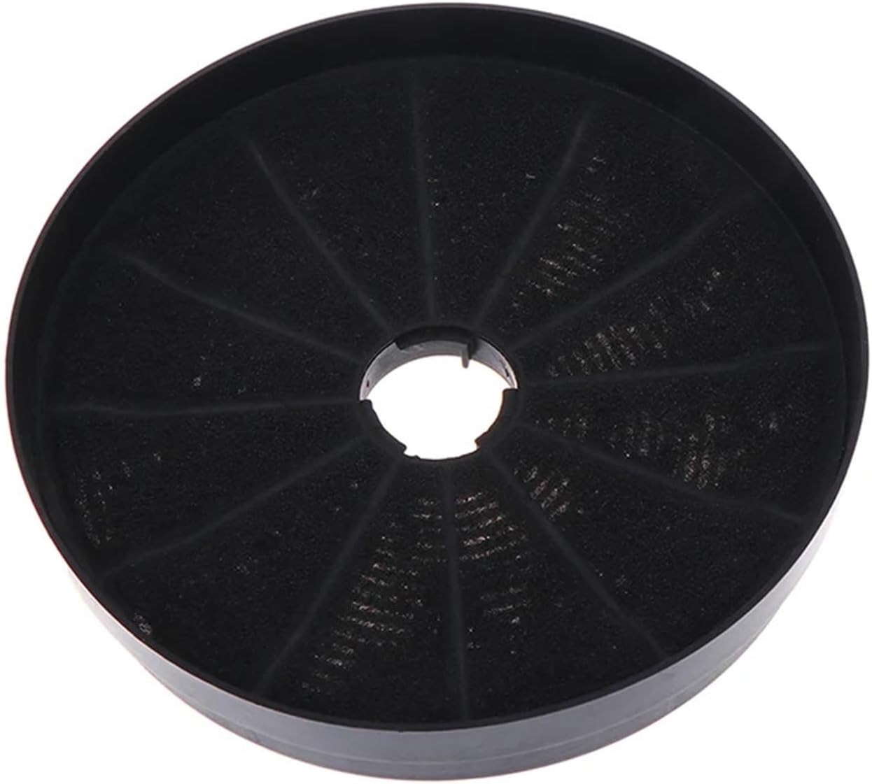 17.5x3.4cm Diameter Range Hood Replacement Filter Black Accessory 1/2 PCS(2pcs)