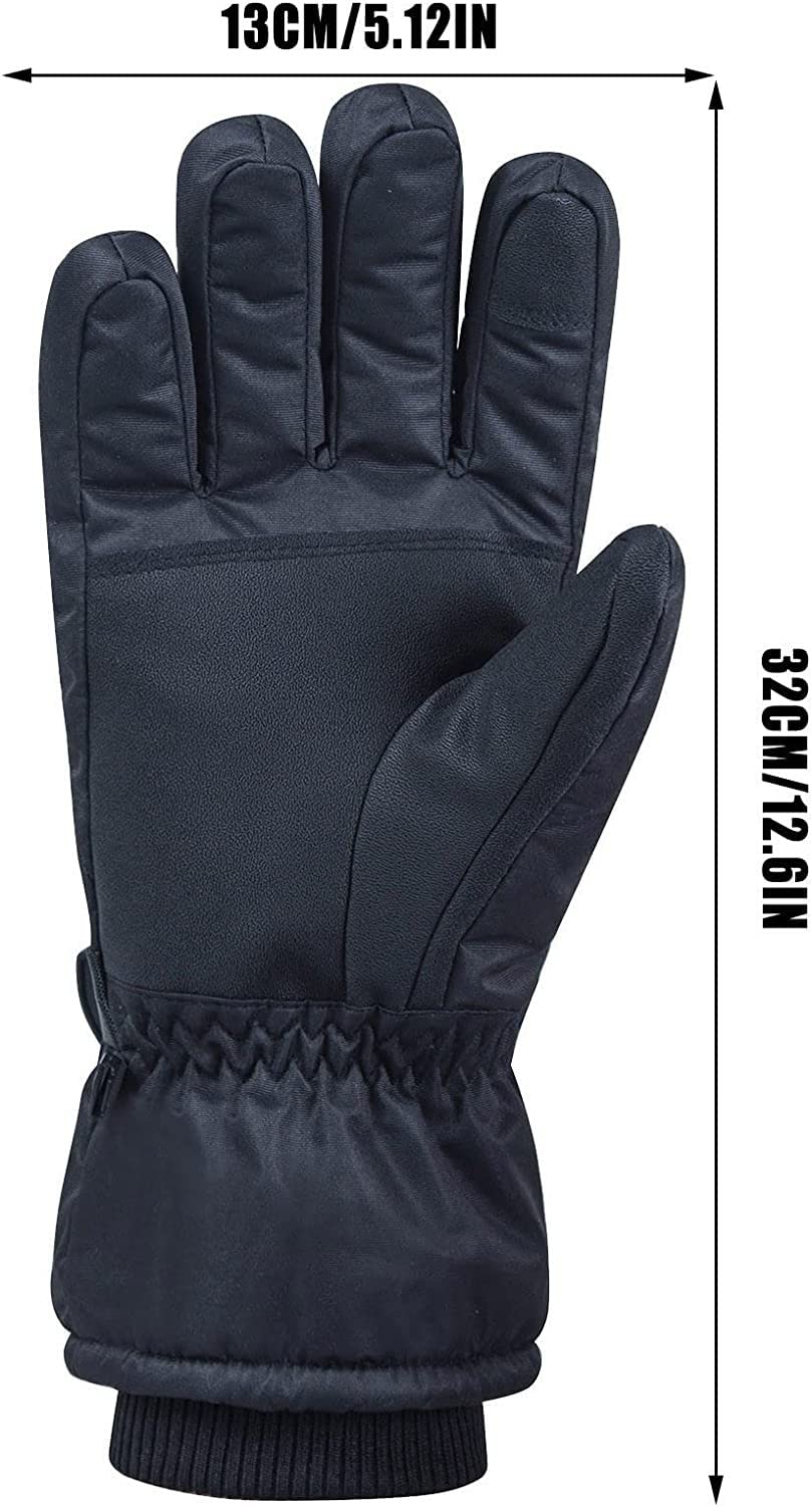 Senderismo Guantes térmicos Invierno Camping al aire libre Guantes térmicos Guantes de caza Control de temperatura de tres paradas Guantes térmicos Guantes deportivos Monos de nieve para niños