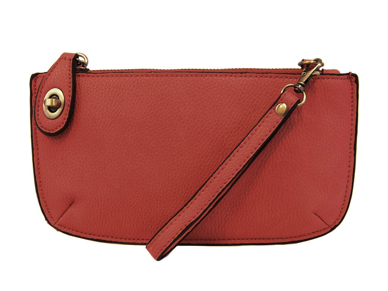 Joy Susan Women's Fashion Purse Mini Crossbody Wristlet Clutch Handbag - Apple