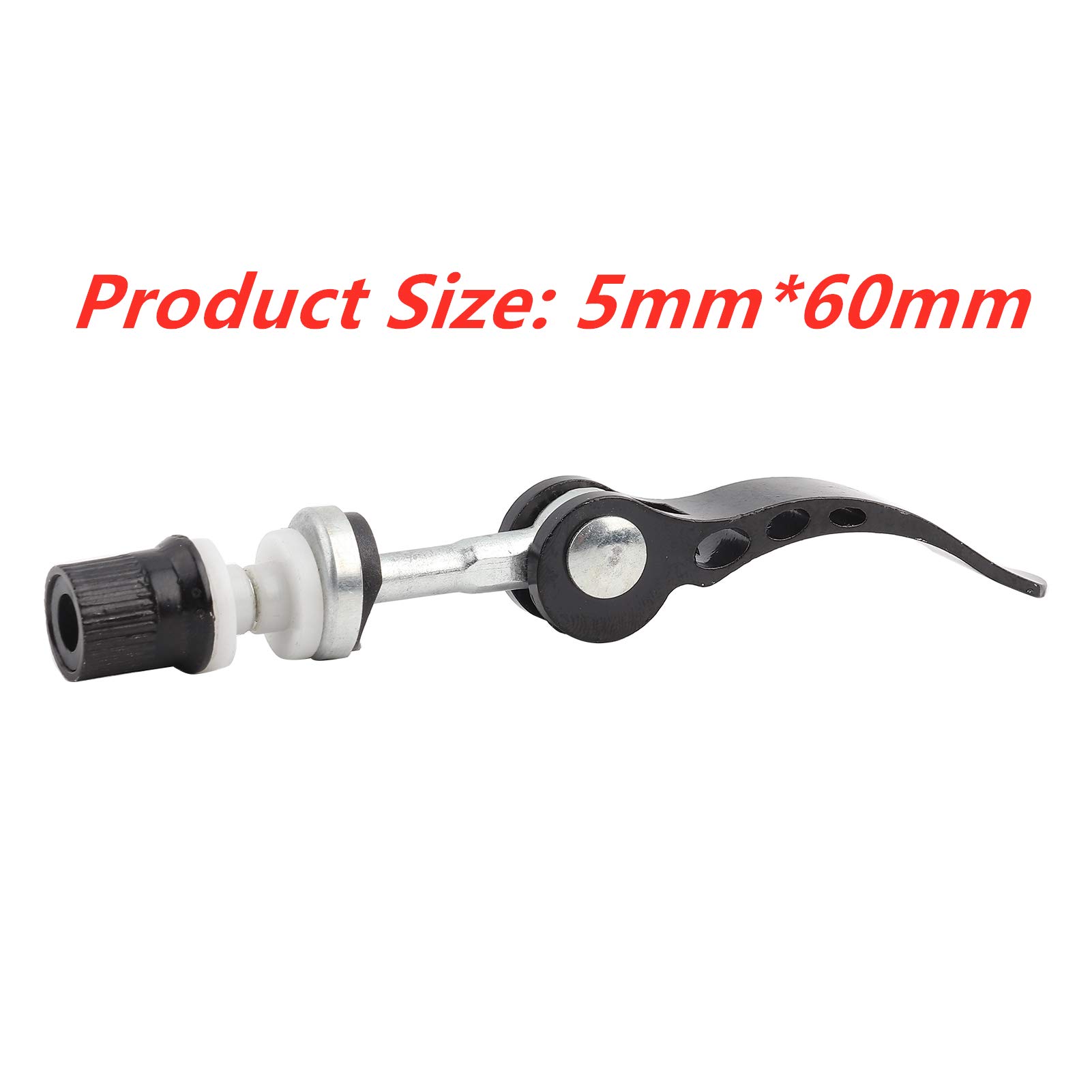 Boulon De Tige De Selle à Dégagement Rapide – Alliage Alu, Taille Standard 5x60 Mm, Pour Ajustage Sans Outil