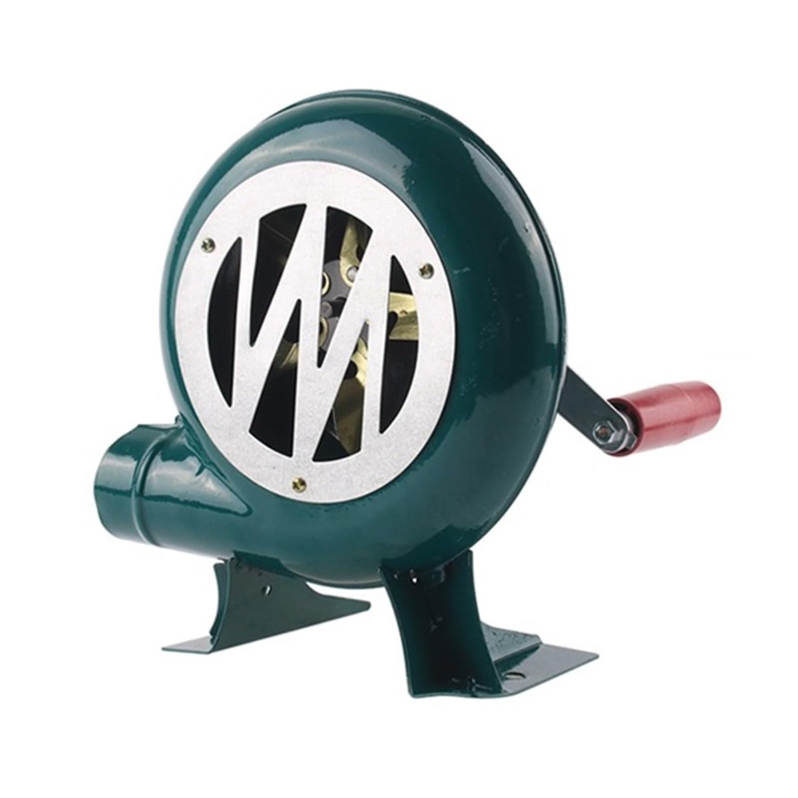 Souffleur manivelle barbecue en métal de 120W pour attiser le feu