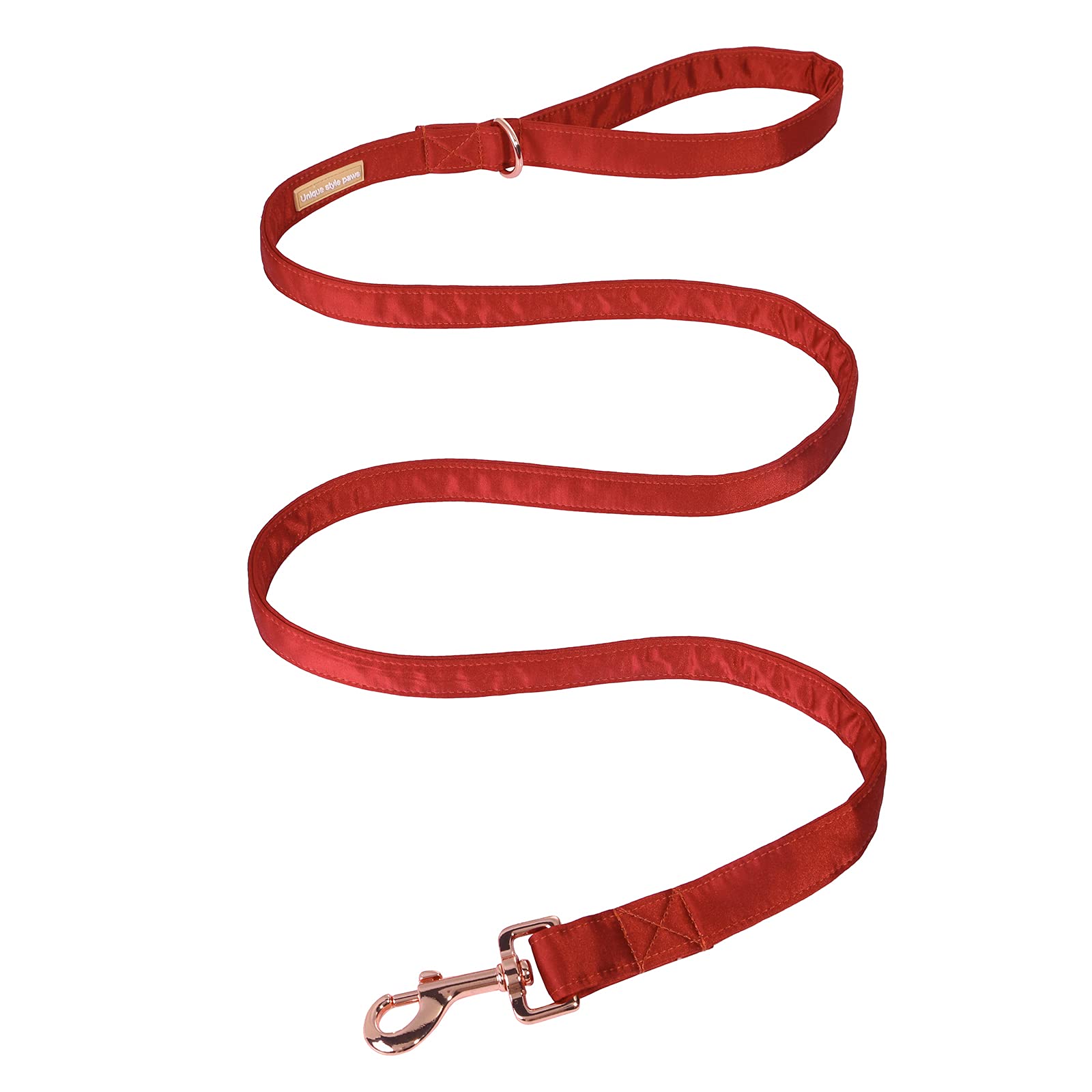 Unique style paws Silk Dog Leash Durable Dog Leashes with Welded D-Ring Comfortable Handle for Small Medium Large Dogs