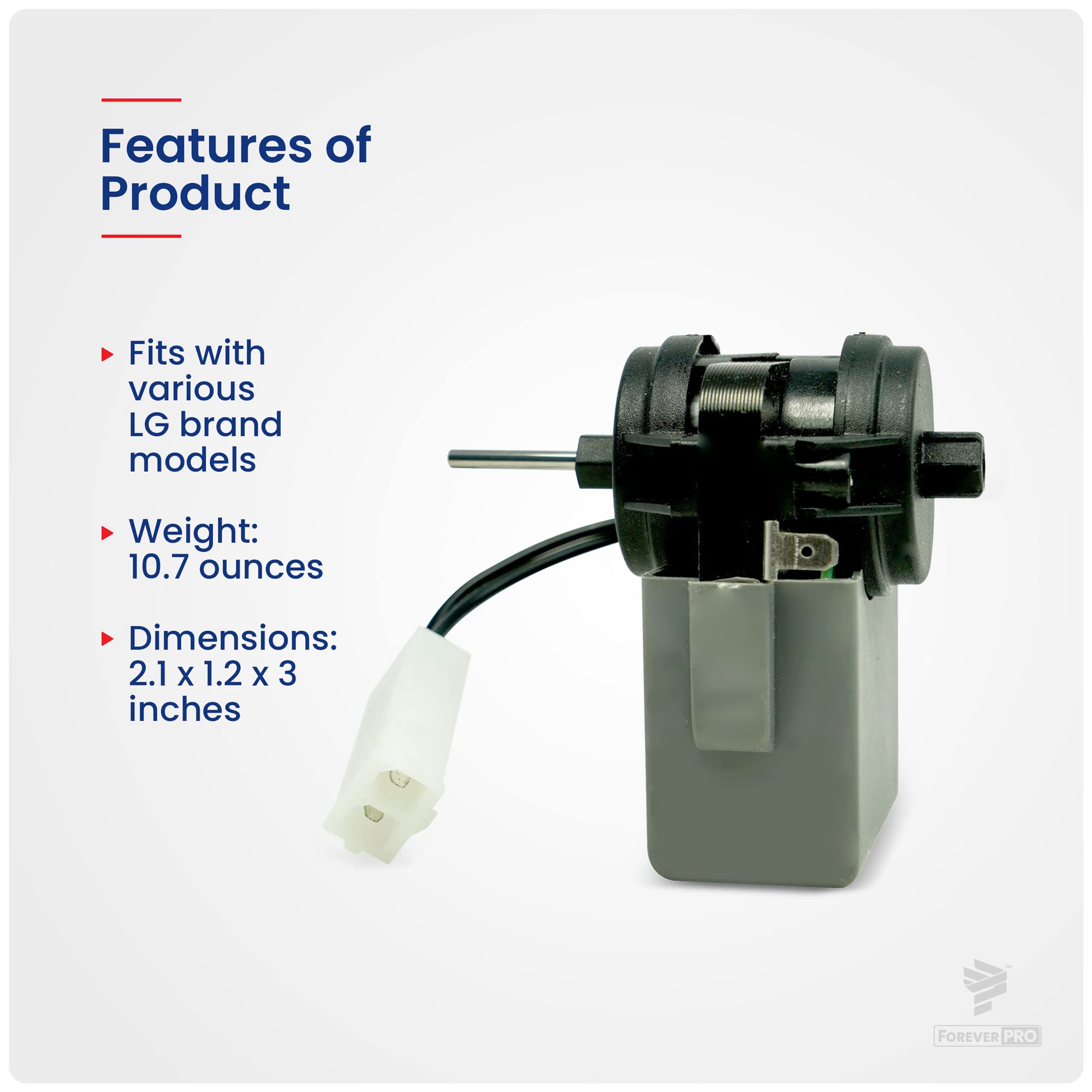 Amazon.com: ForeverPRO 2315539 for Whirlpool Evaporator Fan Motor 