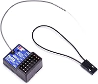 Vista 1 de FlySky Receptor FS-BS6 2.4Ghz 6CH AFHDS2 para Flysky FS-GT5 RC Transmisor de barco de coche