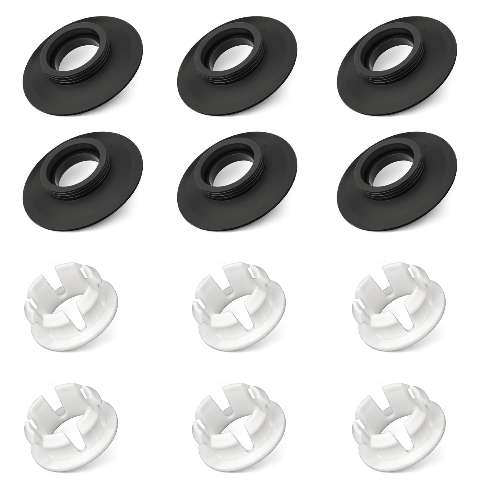 Kit de sello de inodoro de silicona SV01967 y clips para válvula de descarga estándar