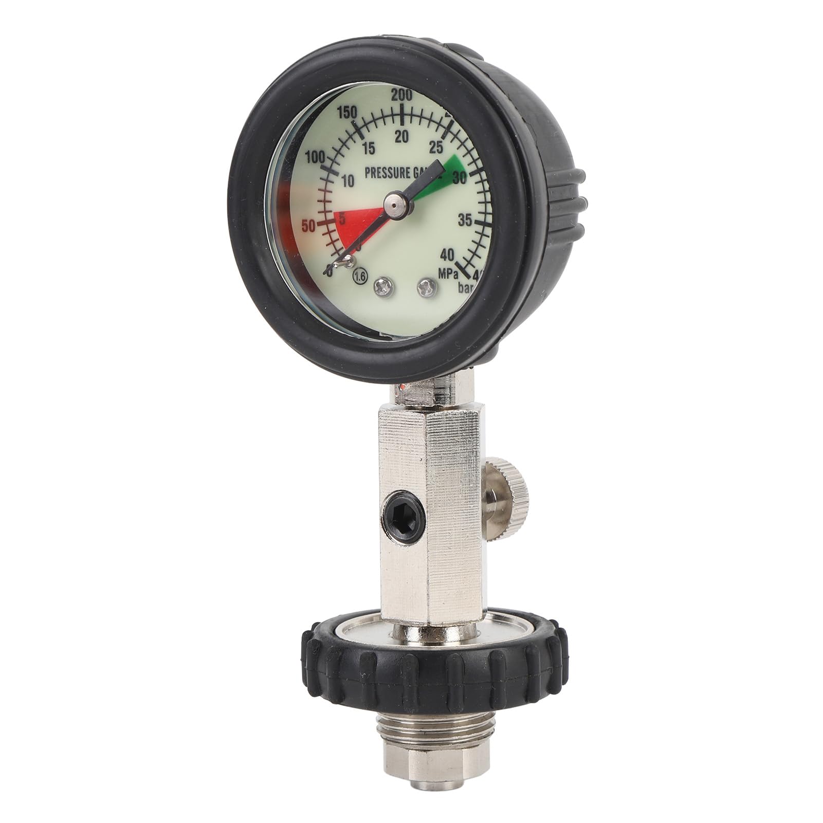 Hochpr?zises Tauchmanometer f¨¹r Sporttauchen ¨C Leuchtendes Display, Multifunktionale Messung, Einfache Lesbarkeit, Langlebig, Kompatibel mit Tauchreglern