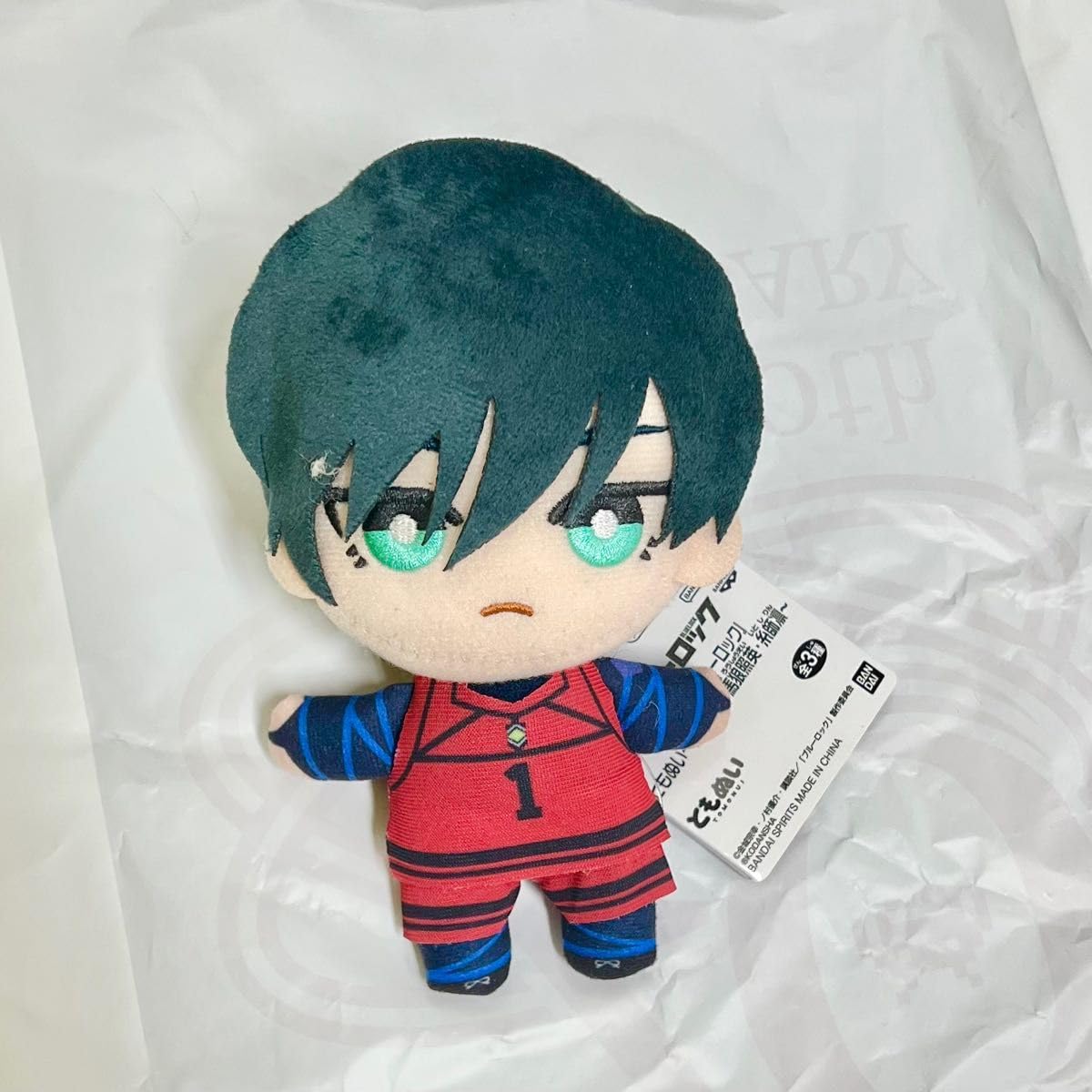 ブルーロック　ともぬい　ぬいぐるみ　糸師凛　プライズ　新品タグ付き　ぬい プライズ TVアニメ ブルーロック ともぬい 糸師凛 単品 - pretty